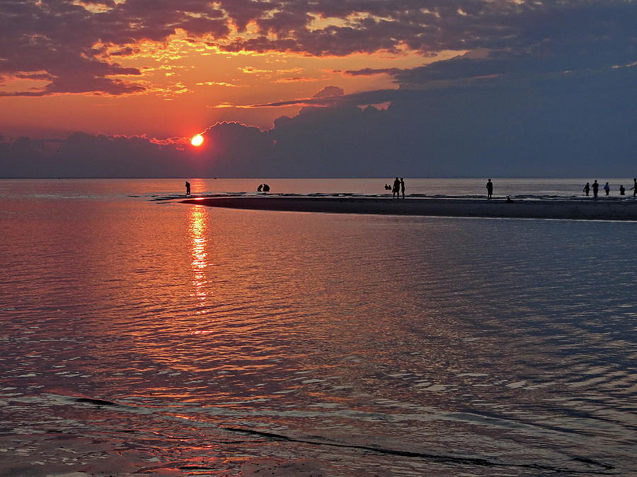 Mayflower Beach Sunset Photograph by Lyuba Filatova