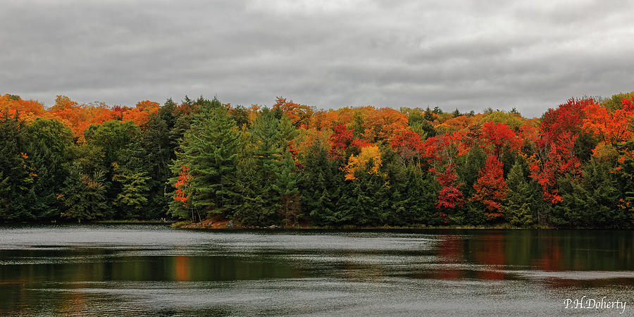 Mayflower Lake In Autumn Photograph