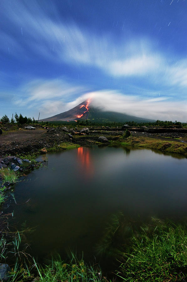 Mayon Lava Flow Photograph by Dinno Sandoval