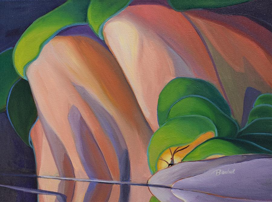 Mazinaw Rock II Painting by Barbel Smith Mazinaw Rock II Painting by Barbel Smith