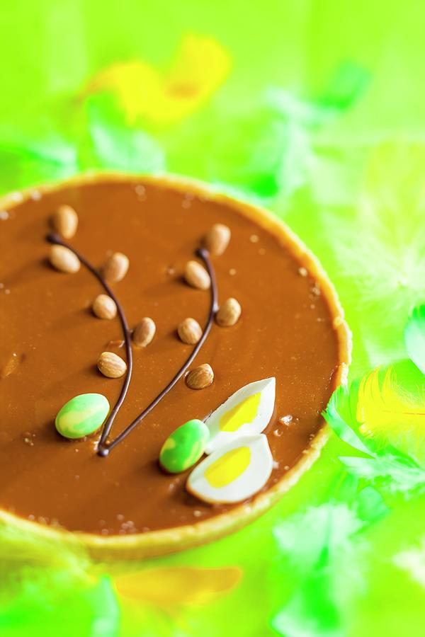 Mazurek traditional Polish Easter Cake Photograph by Lukasz Zandecki