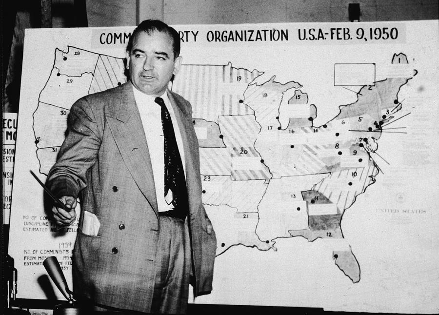 Mccarthy In Army-mccarthy Hearings Photograph by Getty Images