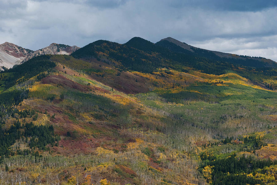 Mcclure Pass Autumn View Photograph by Cascade Colors Pixels