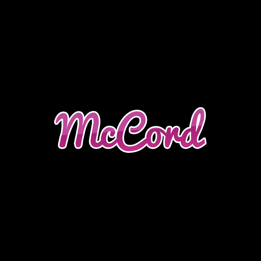 McCord #McCord Digital Art by TintoDesigns - Fine Art America