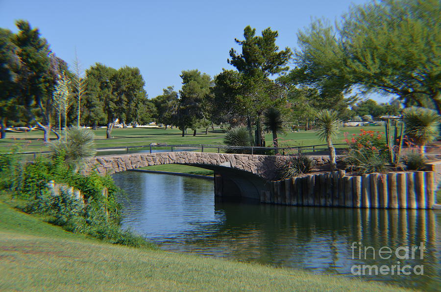 McCormick Ranch Pine Course Hole 15 Photograph by Mary Deal Fine