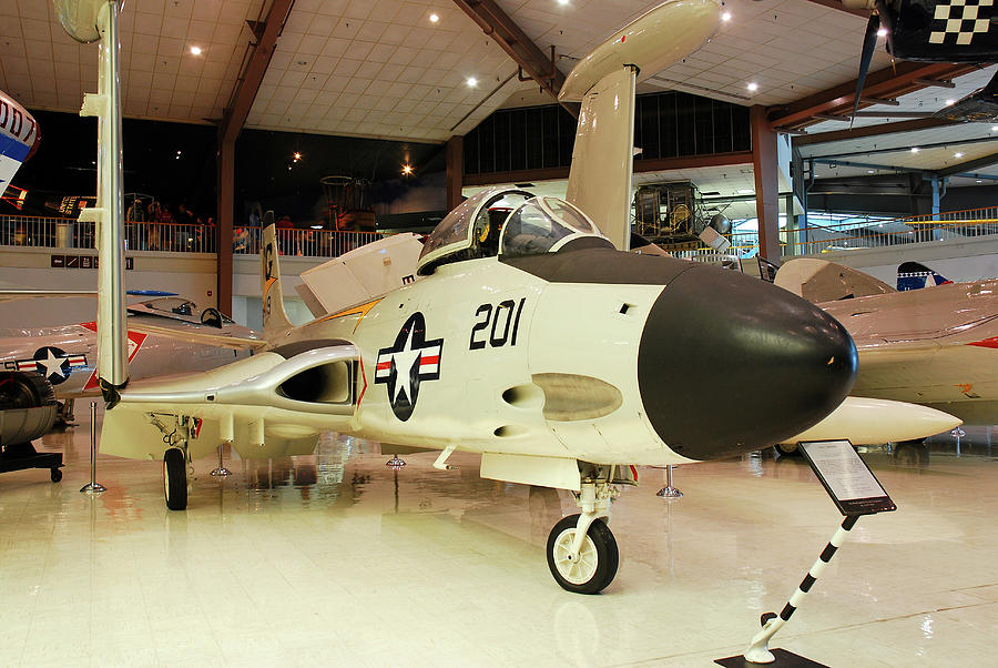 McDonnell F2H4 Photograph by James Kirkikis