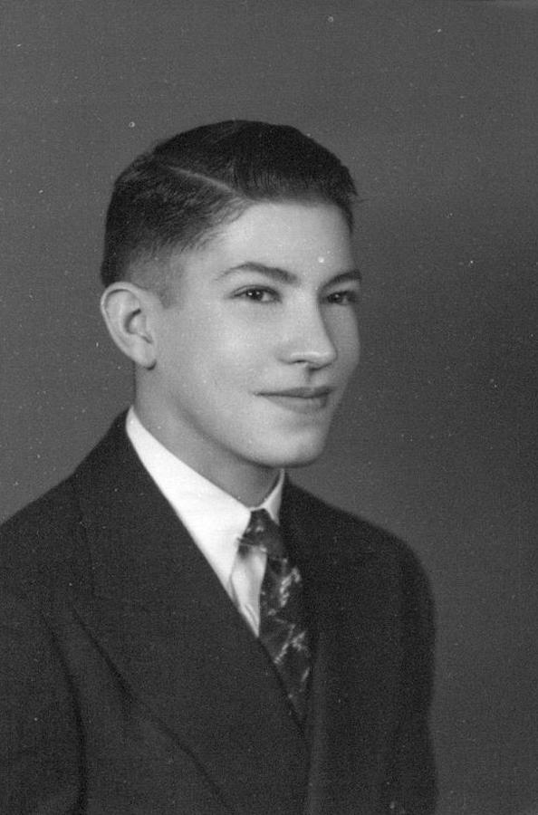 High School yearbook portraits 1940 2 4 Painting by Celestial Images