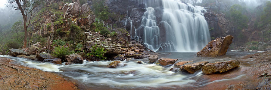Waterfall Photograph - Mckenzie Falls by Wayne Bradbury Photography