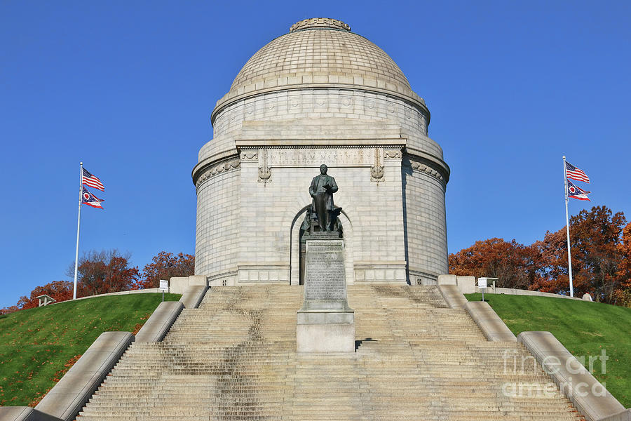 McKinley Memorial in Canton Ohio  5626 Photograph by Jack Schultz
