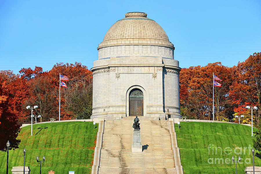 McKinley Memorial in Canton Ohio  5636 Photograph by Jack Schultz