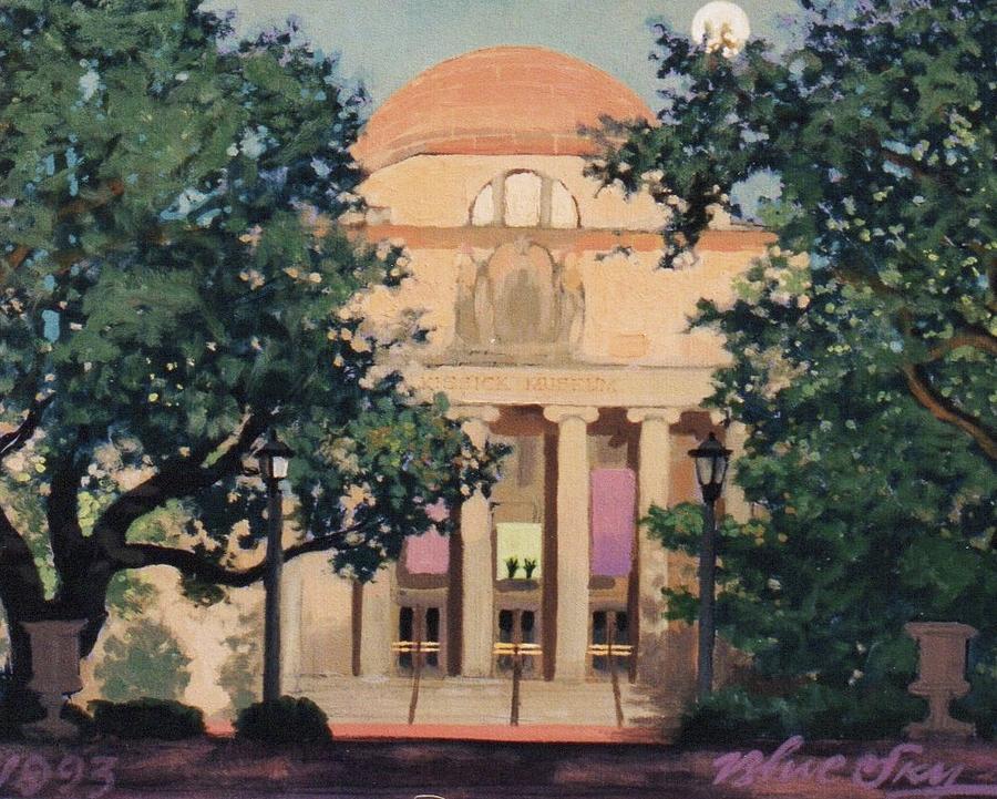 McKissick Museum Painting by Blue  Sky