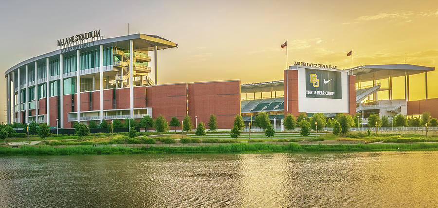 McLane Stadium Photograph By Aaron Geraud