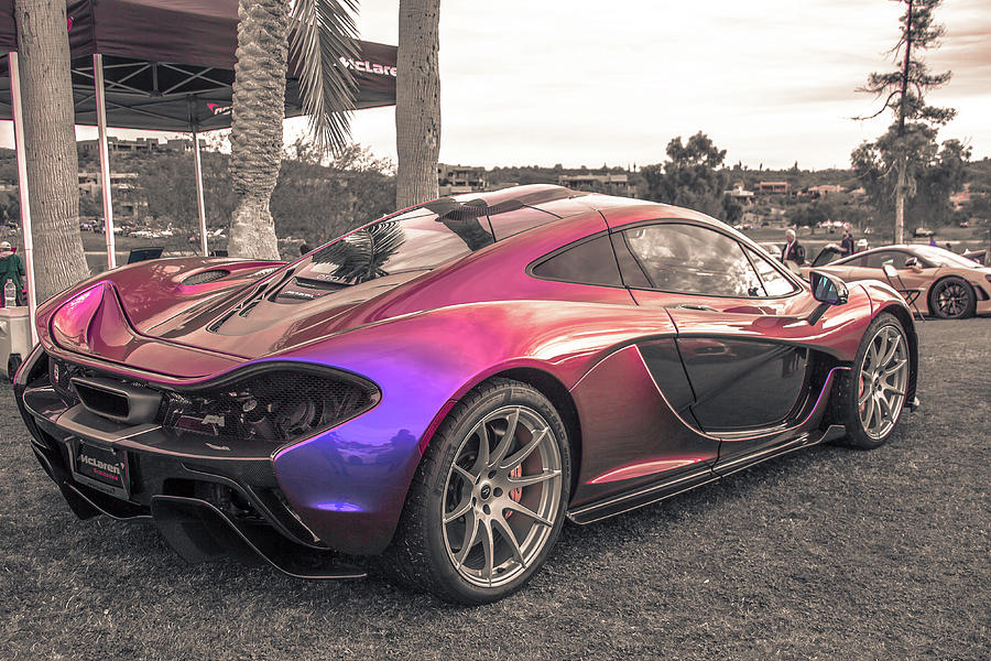 McLaren color change Photograph by Darrell Foster