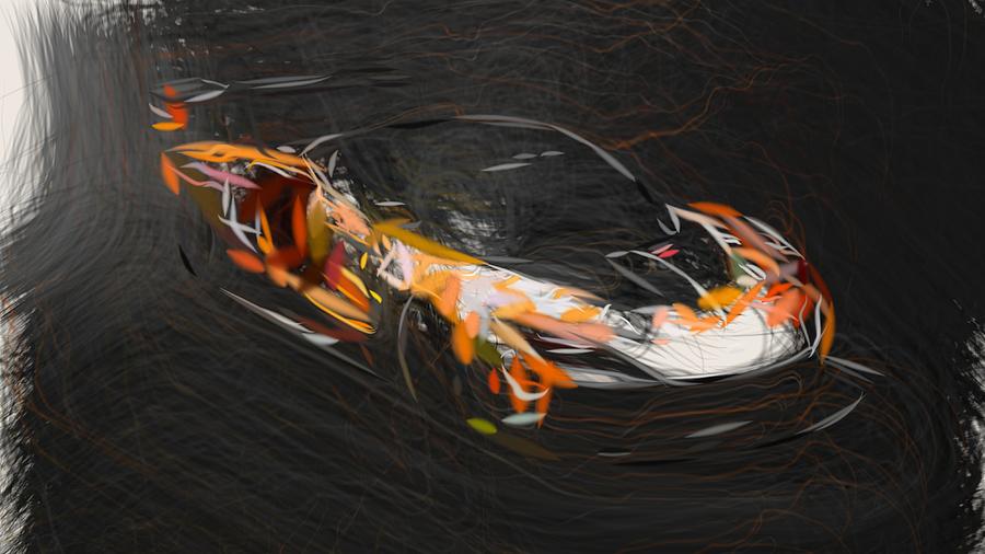 Mclaren 720s: Mclaren Senna Drawing