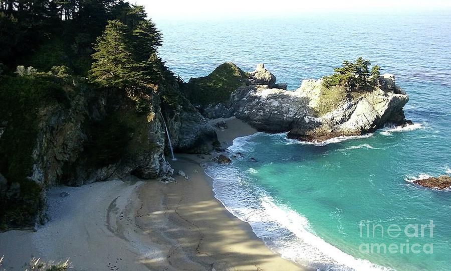 McWay Falls @ Big Sur Photograph by Cristophers Dream Artistry