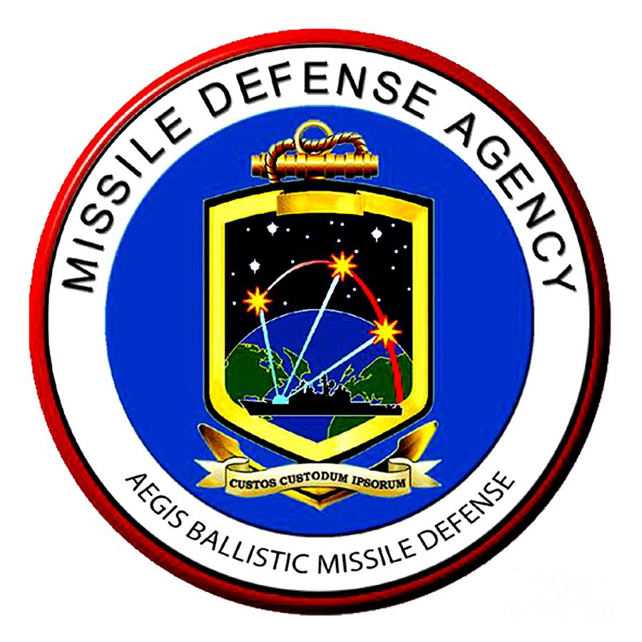 MDA Aegis Missile Defense Logo Digital Art by Nikki Sandler