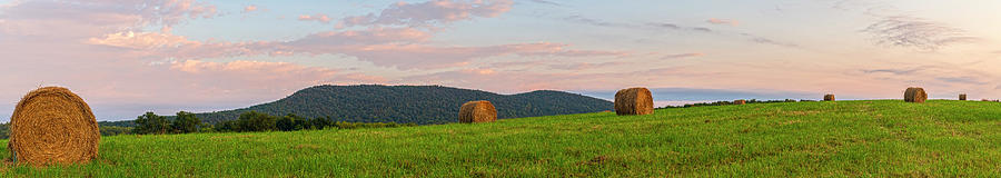 Meadow Brook Farm Dawn Pano Photograph by Angelo Marcialis