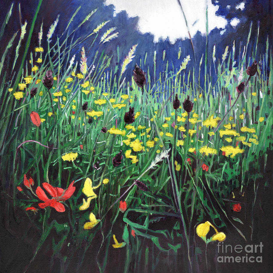 Meadow Glory, 2015 Painting by Helen White