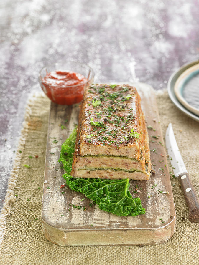 Meat And Cabbage Loaf Photograph by Lawton