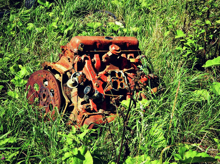 Mechanical Pit 1 Photograph by Cyryn Fyrcyd