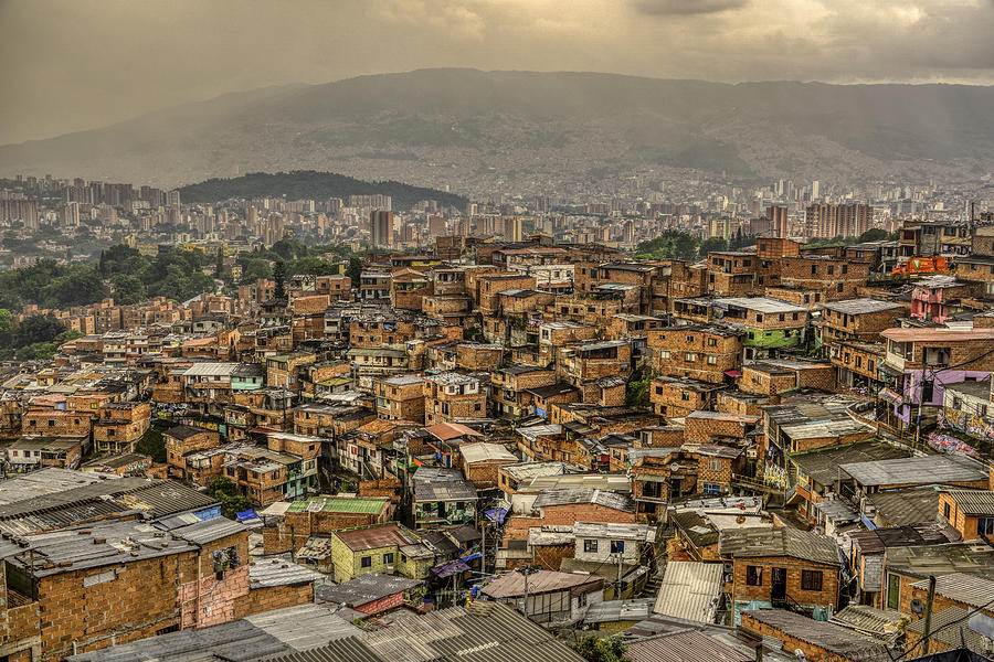 Landscape Photograph - Medellin Colombia by Benny Gross