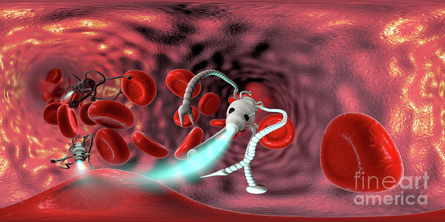 Medical Nanorobot By Kateryna Kon/science Photo Library