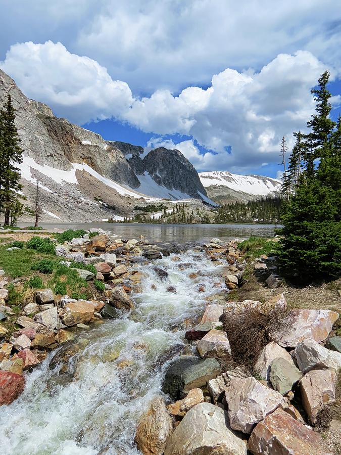 Medicine Bow Waterfall Photograph by Connor Beekman