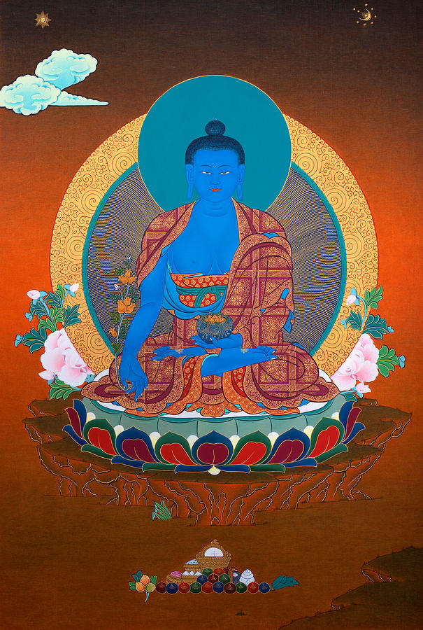 medicine buddha painting