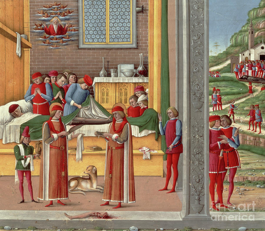 Medieval Amputation Scene Painting by Italian School - Fine Art America