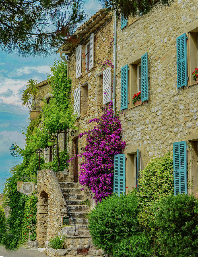 Medieval Charm in France Photograph by Marcy Wielfaert