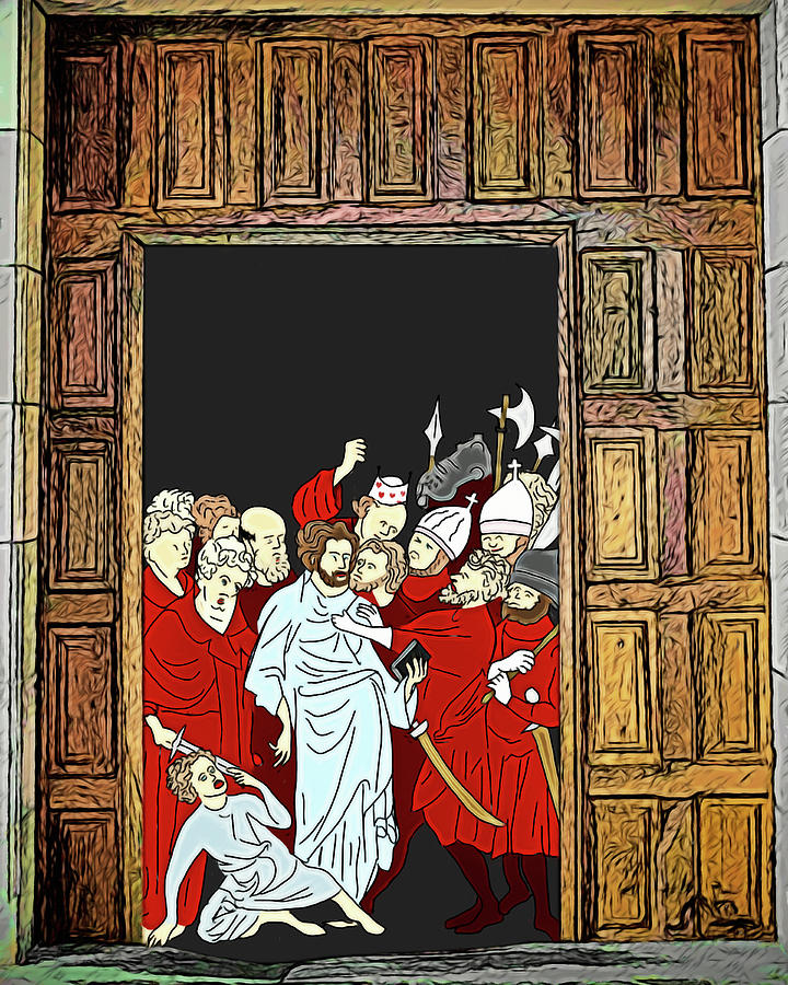 Medieval Surprise Party Digital Art by John Haldane