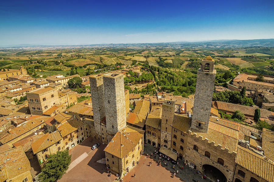 medieval village in Tuscany Photograph by Vivida Photo PC