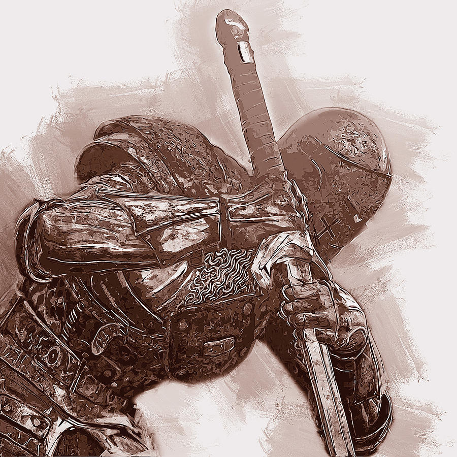 Medieval Warrior - 23 by Andrea Mazzocchetti Medieval Warrior - 23 by Andrea Mazzocchetti