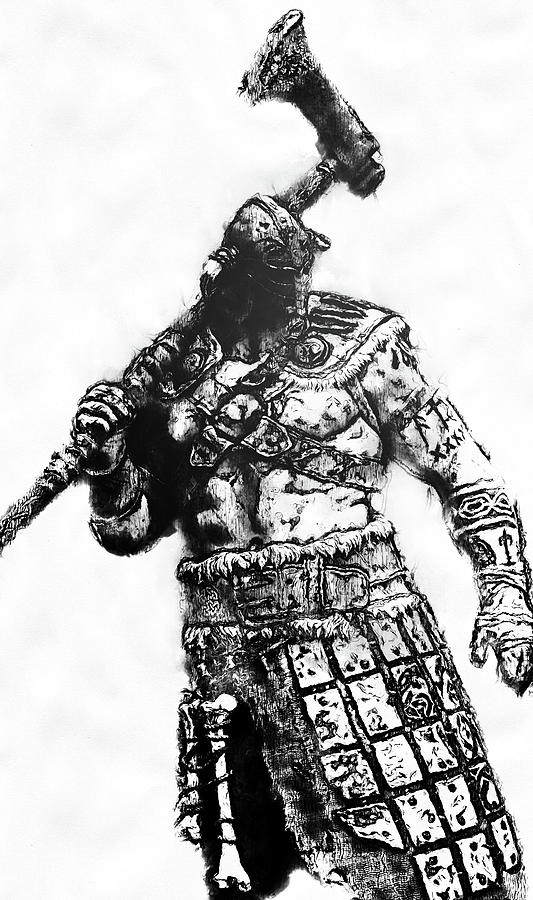 Medieval Warrior - 24 by Andrea Mazzocchetti Medieval Warrior - 24 by Andrea Mazzocchetti
