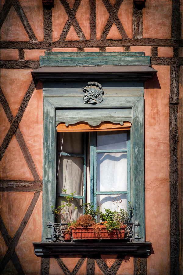 Architecture Photograph - Medieval Window Toulouse France  by Carol Japp