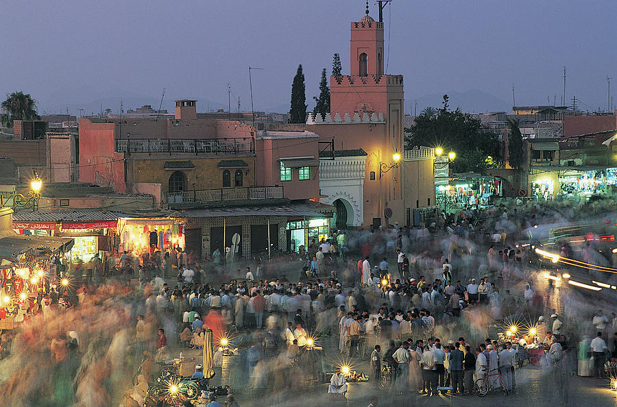 Medina And Souk, Fes, Morocco Photograph by Robertharding