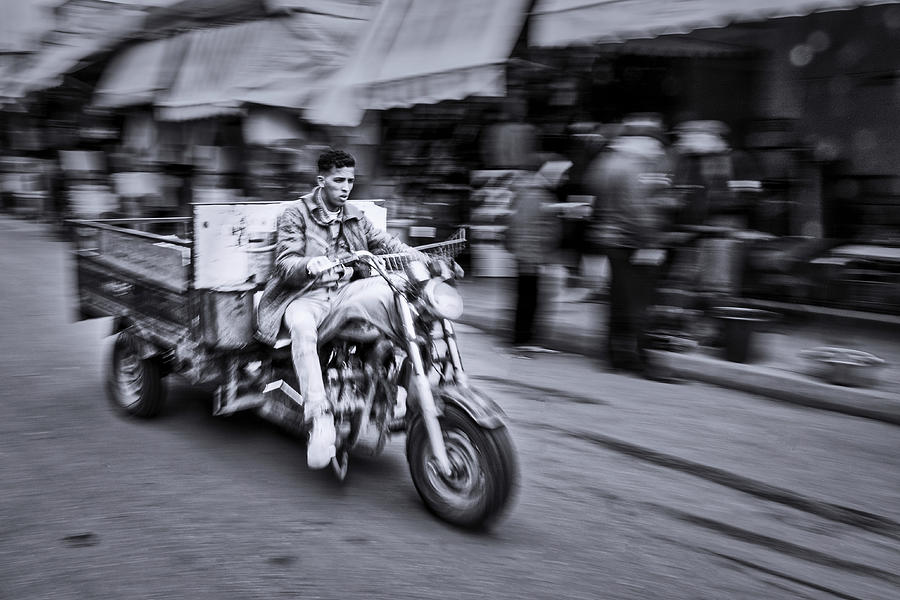 Medina Delivery Driver - Morocco by Stuart Litoff Medina Delivery Driver - Morocco by Stuart Litoff