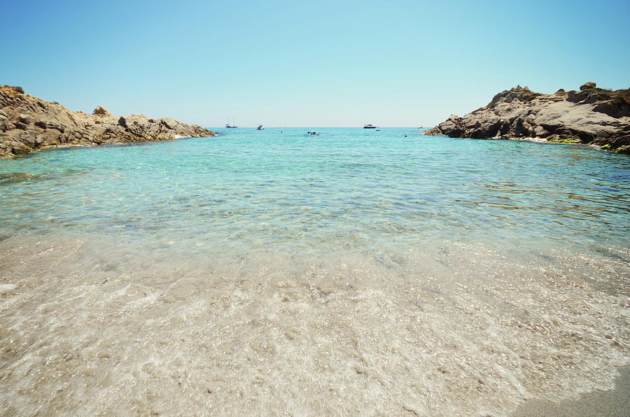 Mediterranean Beach Photograph by Dhmig Photography - Fine Art America