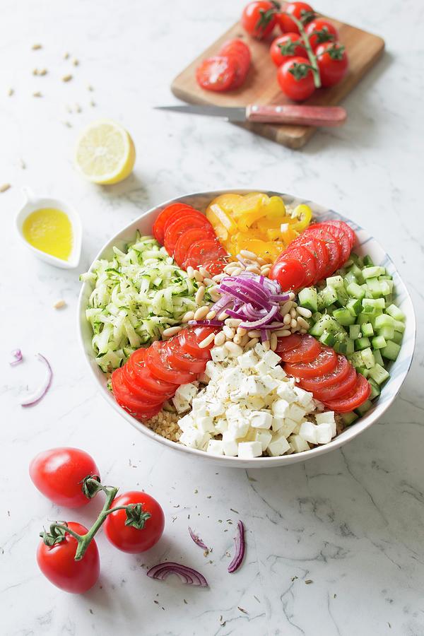 Mediterranean Buddha Bowl Photograph By Tombini - Fine Art America