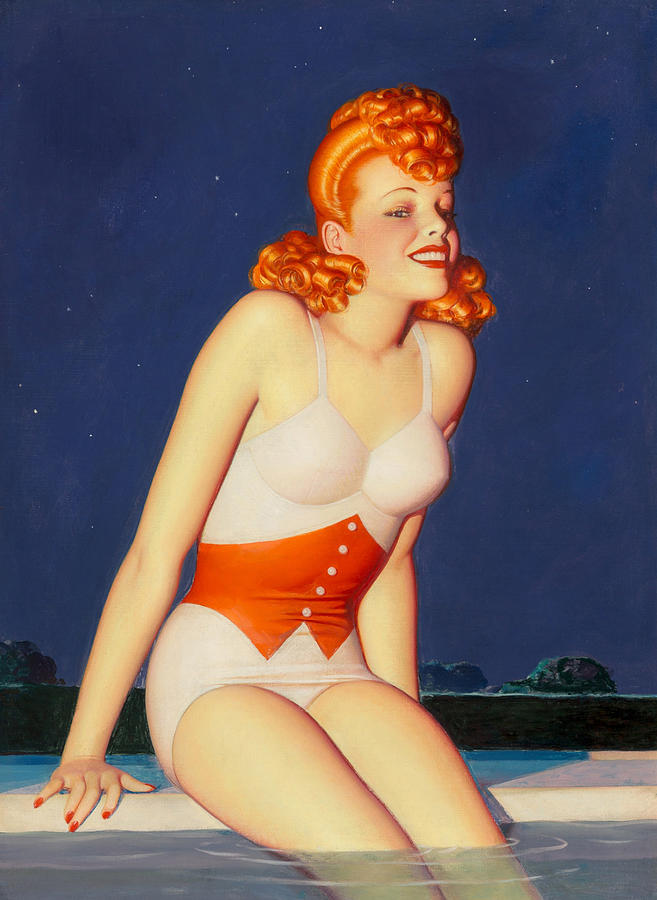 Meet Your Water Lure Painting by Enoch Bolles