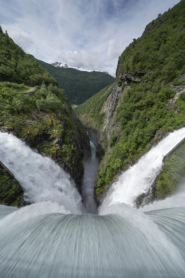 Meeting Of Waterfalls. Photograph by Johannes Jenss