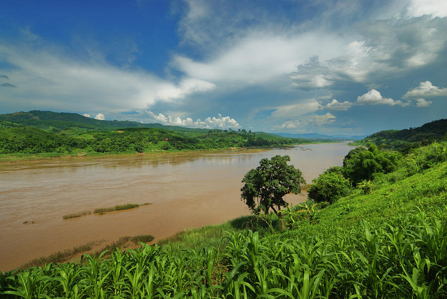 Mekong River Photograph by Sndrk