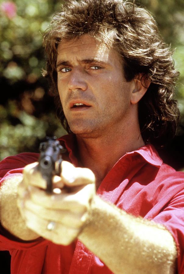 MEL GIBSON in LETHAL WEAPON -1987-. Photograph by Album