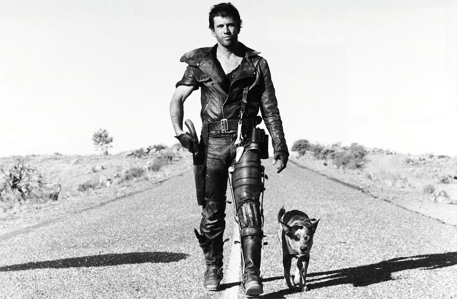 MEL GIBSON in THE MAD MAX II ROAD WARRIOR -1981-. Photograph by Album
