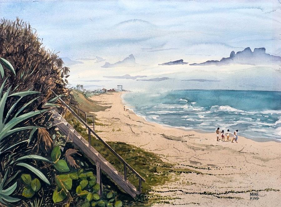 Melbourne Fl. Beach Painting
