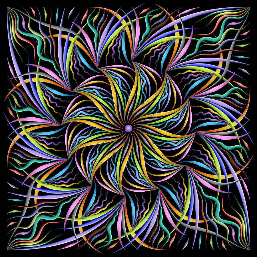 Melodious Twist Digital Art by Becky Titus