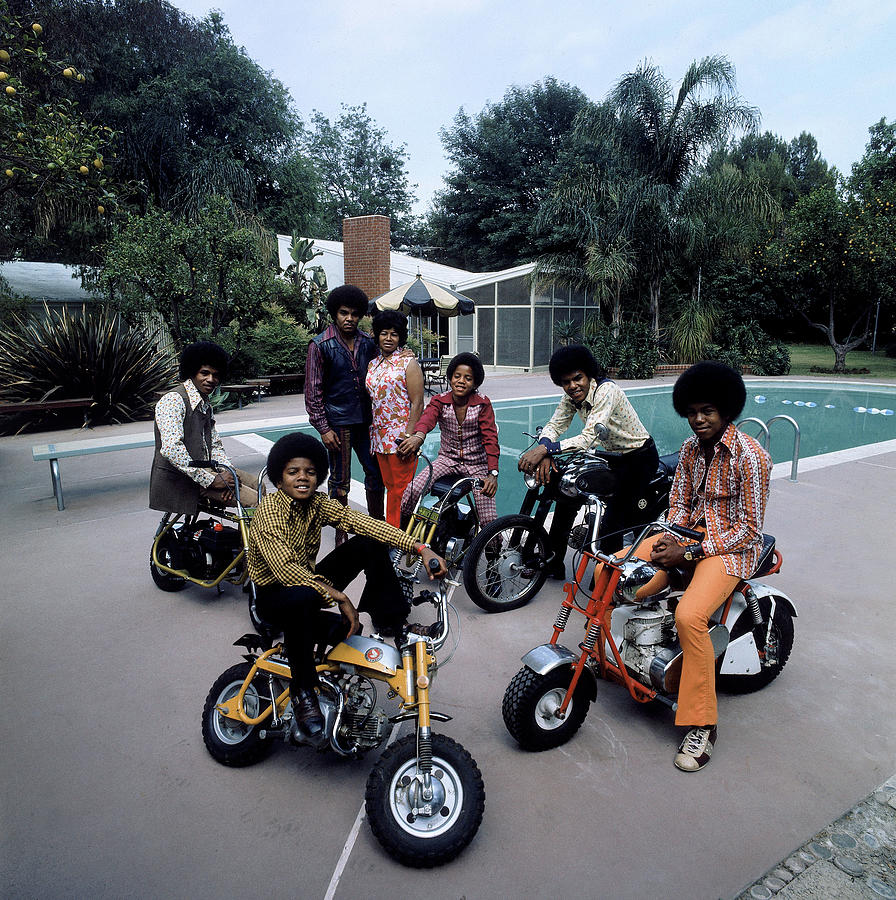 People Photograph - Members Of Pop Group Jackson Five by John Olson People Photograph - Members Of Pop Group Jackson Five by John Olson