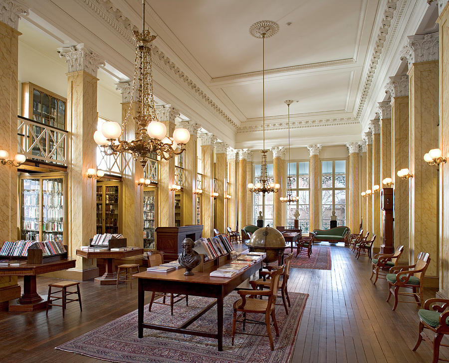 Members Reading Room Photograph by Tom Crane