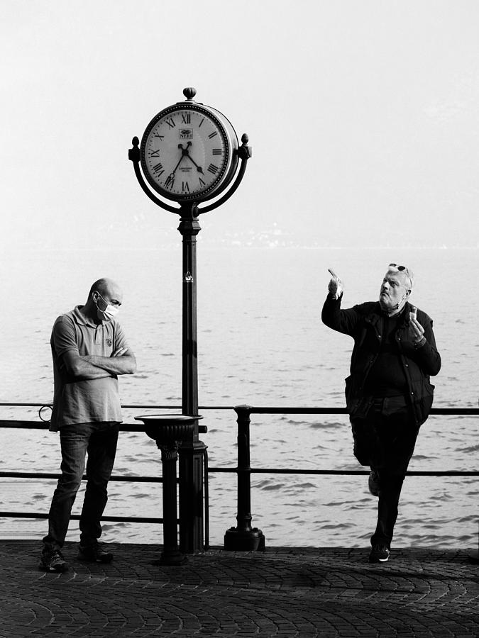Clock Photograph - Memento Mori by Alexander Jikharev