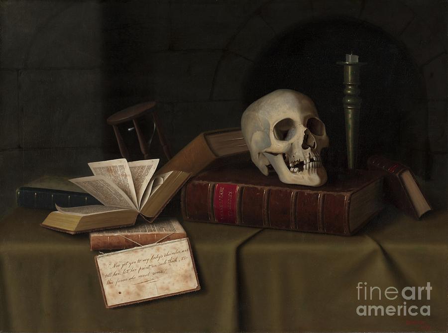 Memento Mori Drawing by Heritage Images | Fine Art America